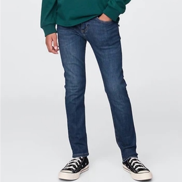 GAP Kids High Stretch Skinny Jeans - Blue - Picture 6 of 8